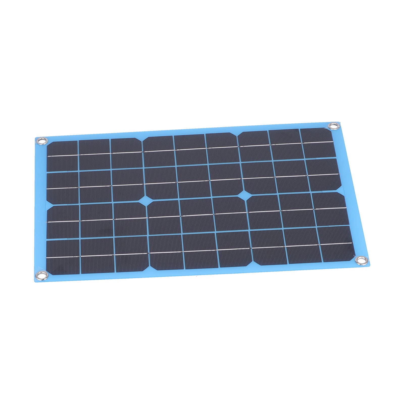 Monokrystaliczny silikonowy panel słoneczny 20 W, przenośna ładowarka USB, wysoka wydajność konwersji, z interfejsami USBDC, do smartfonów, tabletów, baterii