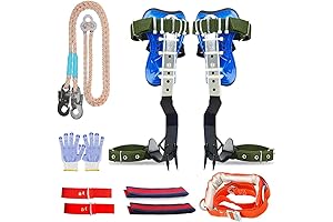 Tree Climbing Spikes Set: Conquer the Canopy Safely and Efficiently