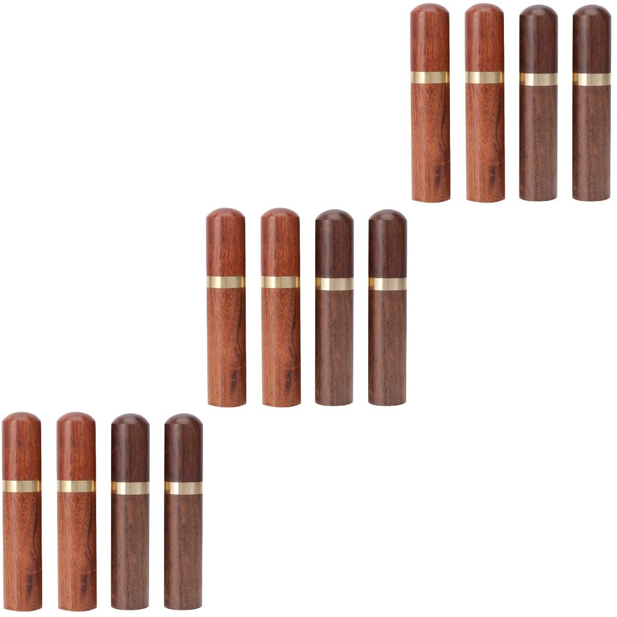 SEWACC 12piezas Cajas De Costura De Madera Portátil De Organizador Multifuncional Para Hilo y Accesorios De Costura Para Hogar y Dormitorios