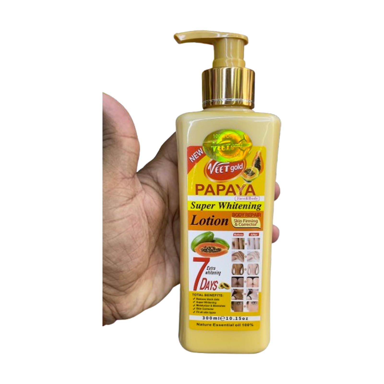Papaya Super Whitening Body Repair Lotion, 300ml