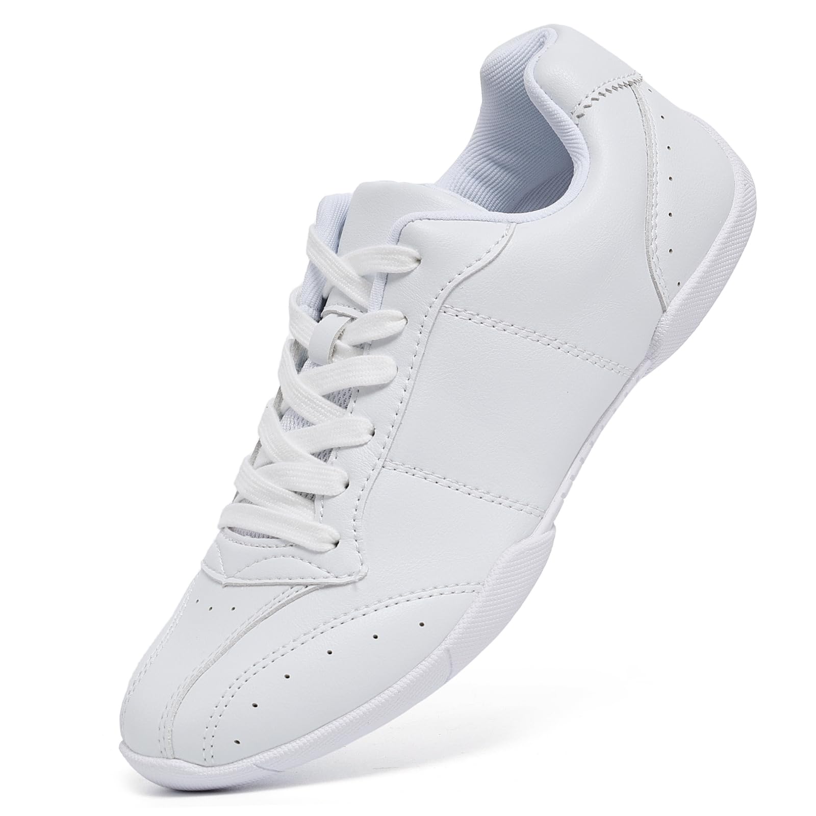 ZVC Cheer Shoes Girls White Cheerleading Shoes