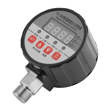 Digital Pressure Controller, Relay Signal Output Over-Pressure Checking Digital Pressure Switch, for Water Treatment System Laboratory Treatment Graduate School'