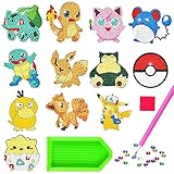 【Ideale Geschenke】 5D diamond painting sticker set sind ideale geschenke für Geburtstage, Kindertag, Weihnachten, Neujahr oder Jubiläum, etc. Es ist eine lustige Aktivität und lehrreich für Kinder und kann die praktischen Fähigkeiten und die Konzentration von Kindern üben.