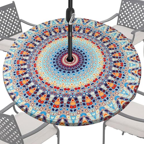 JYSILIYH Bohemian Mandala Table Cover