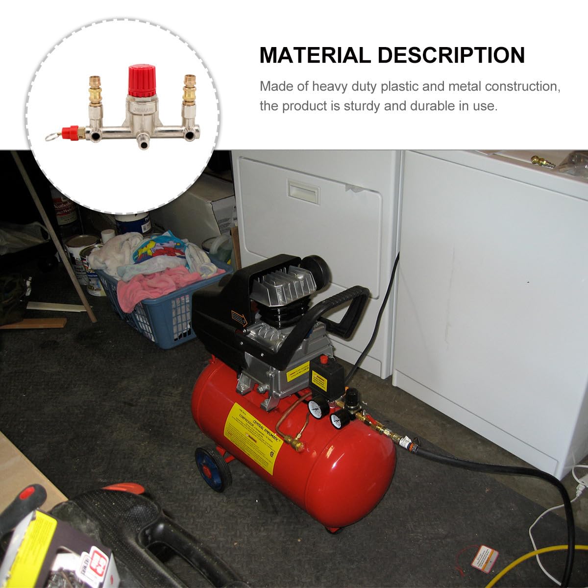 Régulateur de Pression pour Compresseur D'air 220/380v 20a
