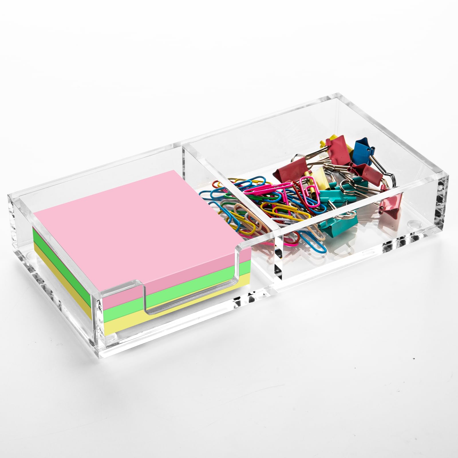 WORHE Sticky Note Holder 2 in 1