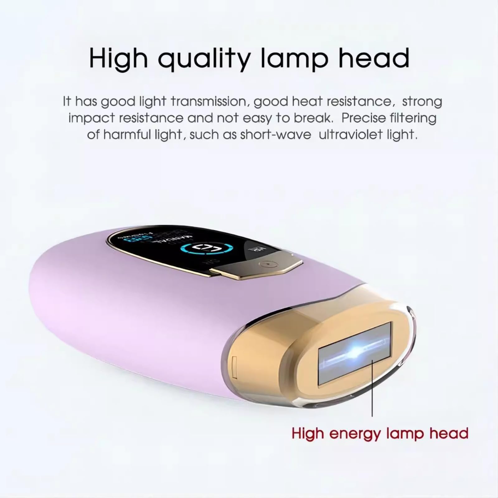 Luz Pulsada Depiladora Pro 2.0 con luz pulsada 2 en 1 para mujer y hombre, depilación cara, bikini y cuerpo, tecnología avanzada para resultados duraderos (Blanco roto)