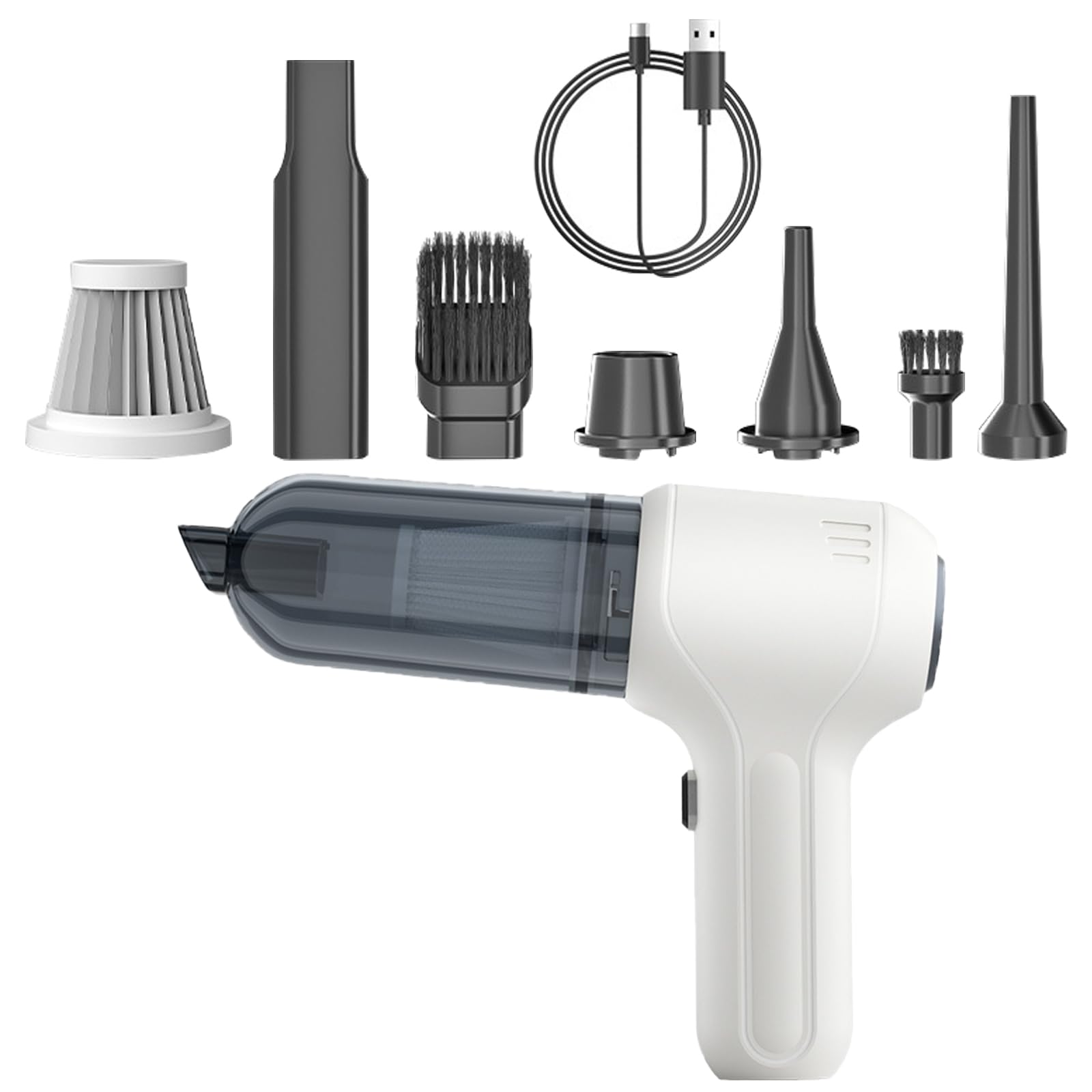 Aspirateur compact à main haut de gamme en ABS pour un nettoyage portable d'exception