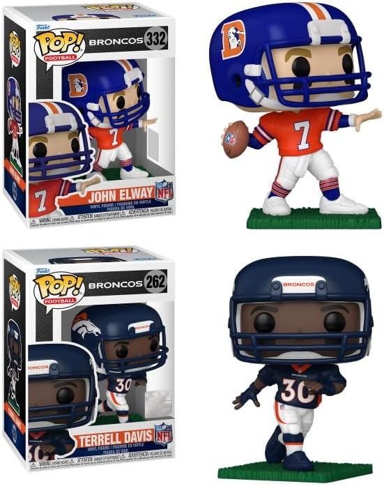 Funko John Elway/Terrell Davis (Denver Broncos) NFL Pop! Combo (2)