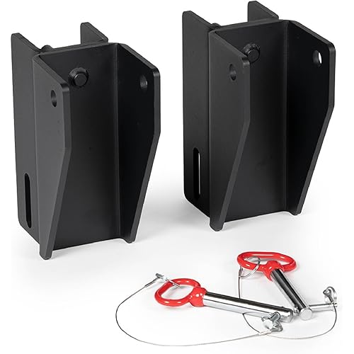 Titan Fitness Bracket Conversion Kit X-3 Series Pair for Lever Arms Steel