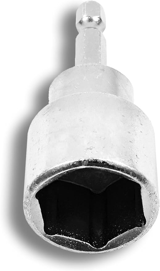 Cynder Universal Scissor Jack Socket Drill Adapter, Works with All 3/4" Hex Drive