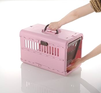 Richell リッチェル キャンピングキャリー 折りたたみ L ダークブラウン リッチェル キャンピングキャリー 折りたたみ L ダークブラウン