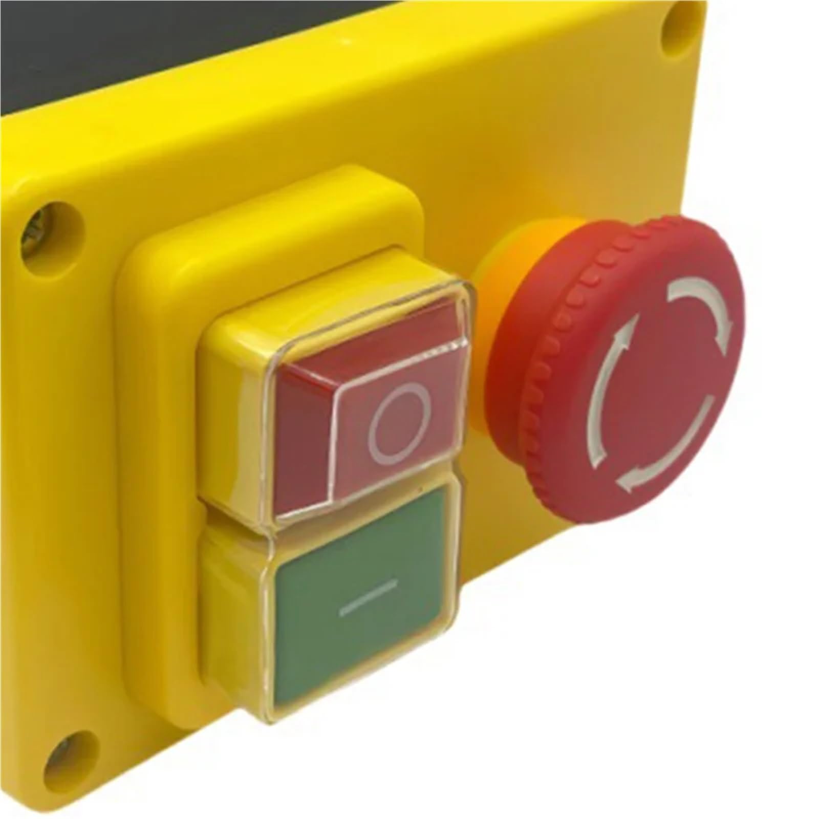 Interruptor pulsador electromagnético PHFU-3X KJD17D de 250 V y 16 A, interruptor de parada de emergencia for herramientas eléctricas y máquinas herramienta.