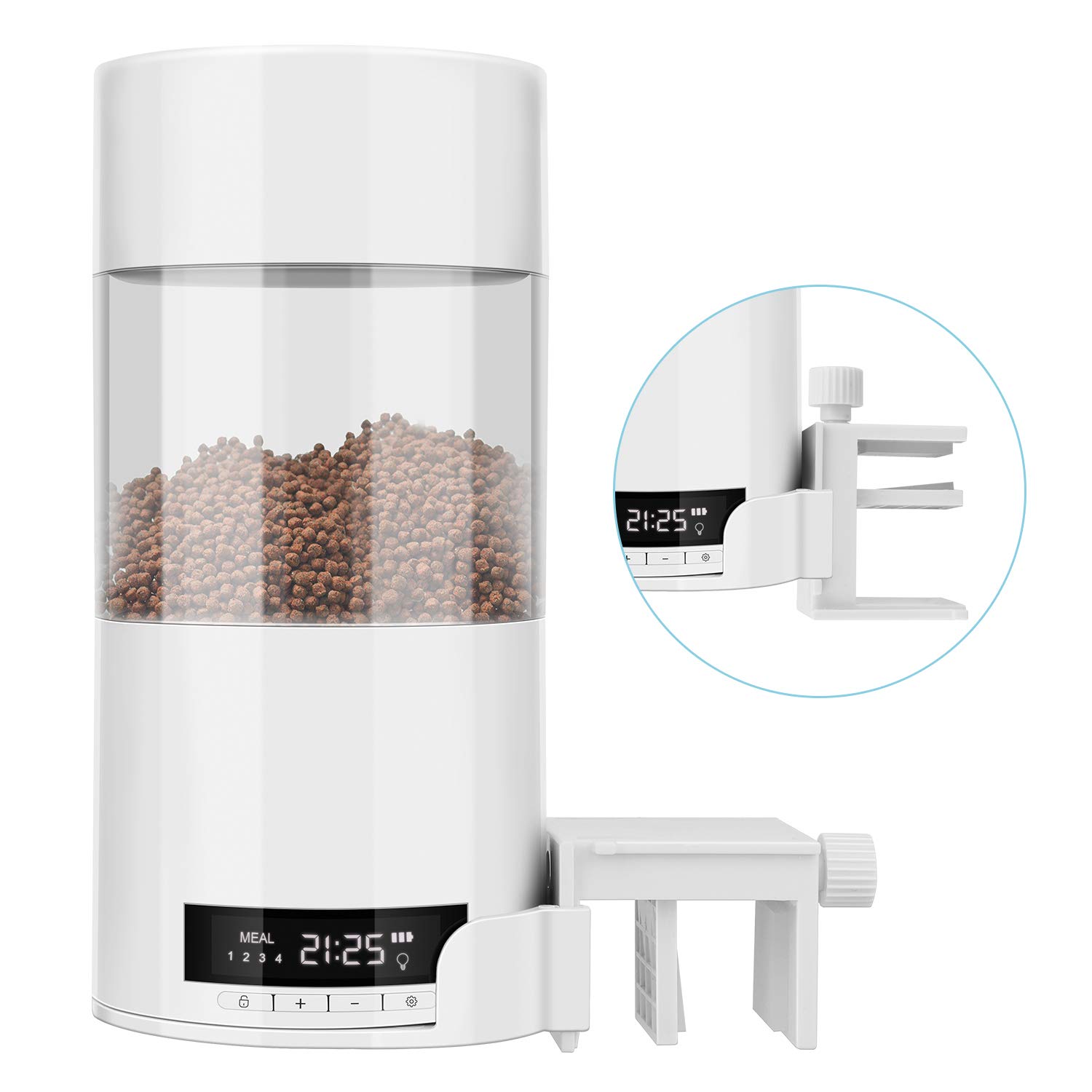 Distributore Automatico di Alimenti per Pesci da 500 Ml,