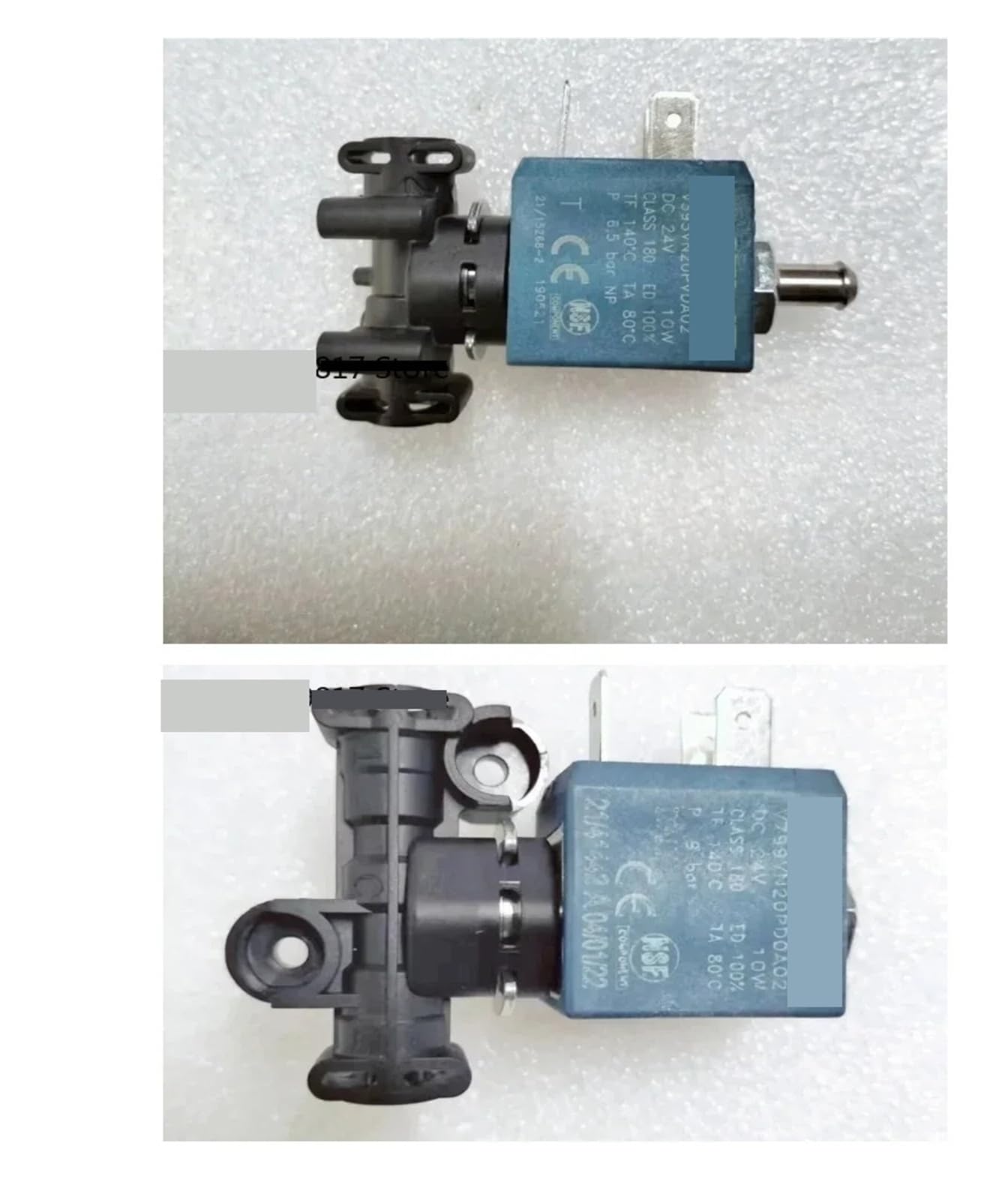 Válvula Solenoide for Cafetera V395VN20PVDA02 24V CC, Compatible Con EP2224 EP1221 EP2121 EP2124 EP2136 EP3146 EP2131 EP5144,(B)