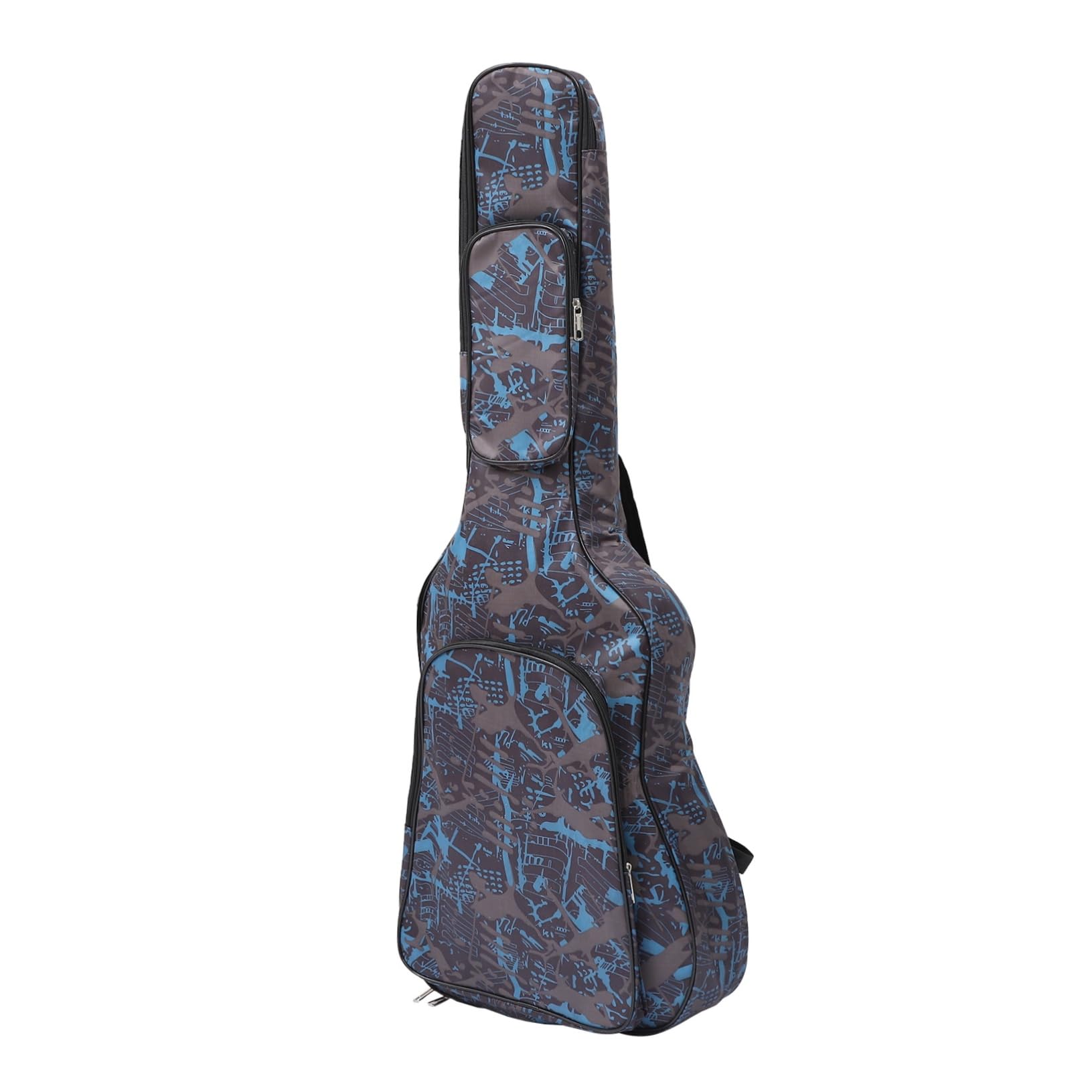HEMOTON Paquet de Transport pour Guitare 40/41 Pouces Paquet à Dos Rembourré Bandoulières Étui Souple en Mousse Oxford pour Instruments de Musique