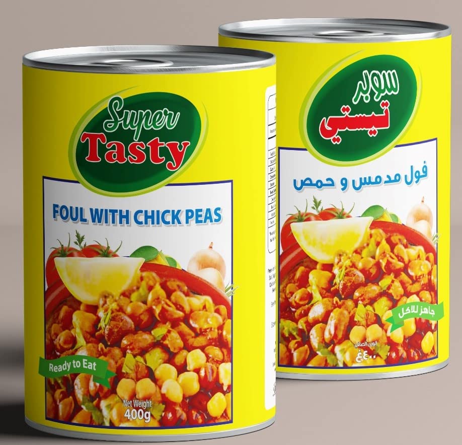 Super TastyFava Beans W Chick Peas400g