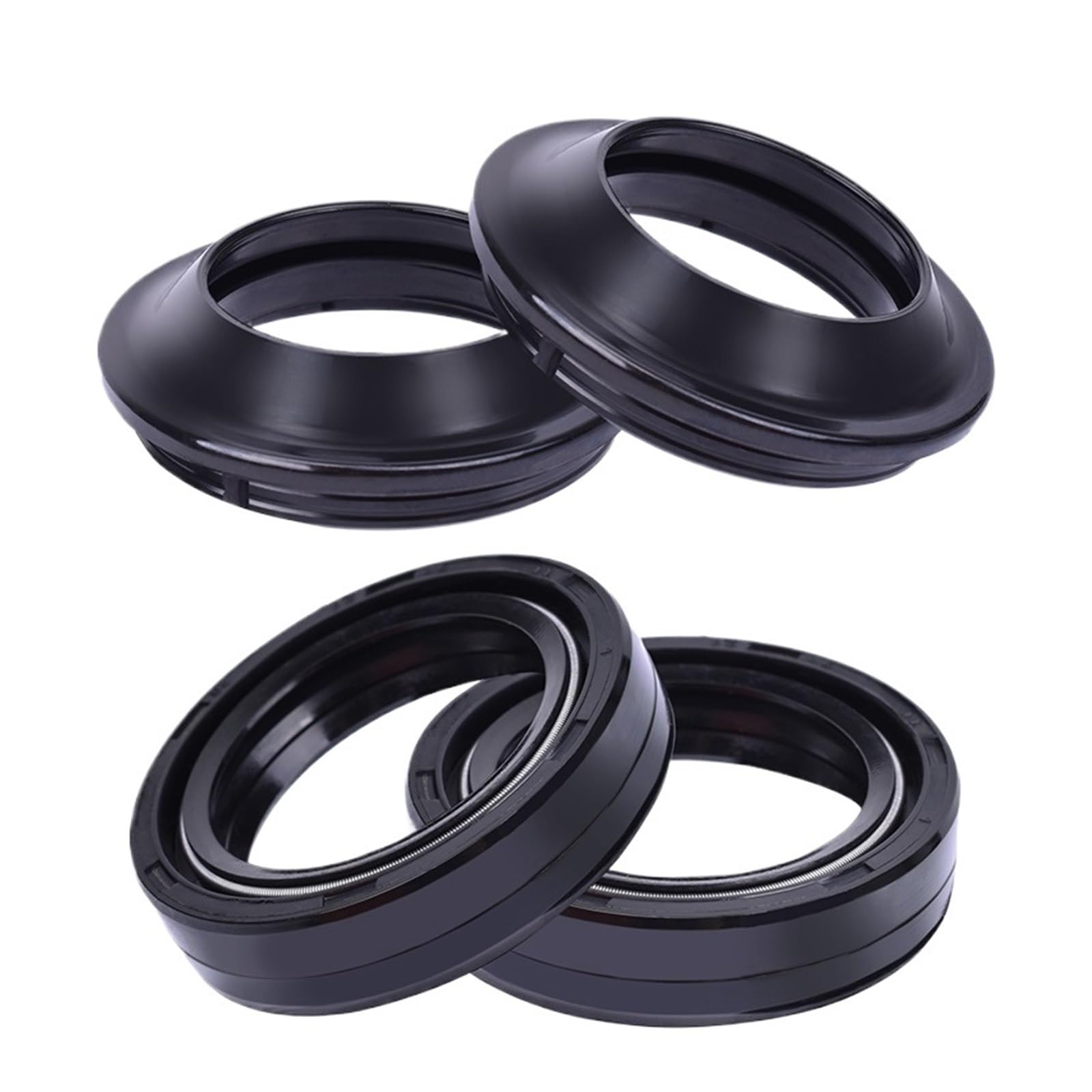 Uszczelka olejowa amortyzatora przedniego widelca 33x46x11, uszczelka przeciwpyłowa do YZ100 XT200 XT250 YP125 YP250 X-MAX 125cc 200cc 250cc(2pcs seal 2pc cover)