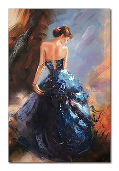 絵画　女性　油絵 fbede6260f1e150e4323ccee499fae