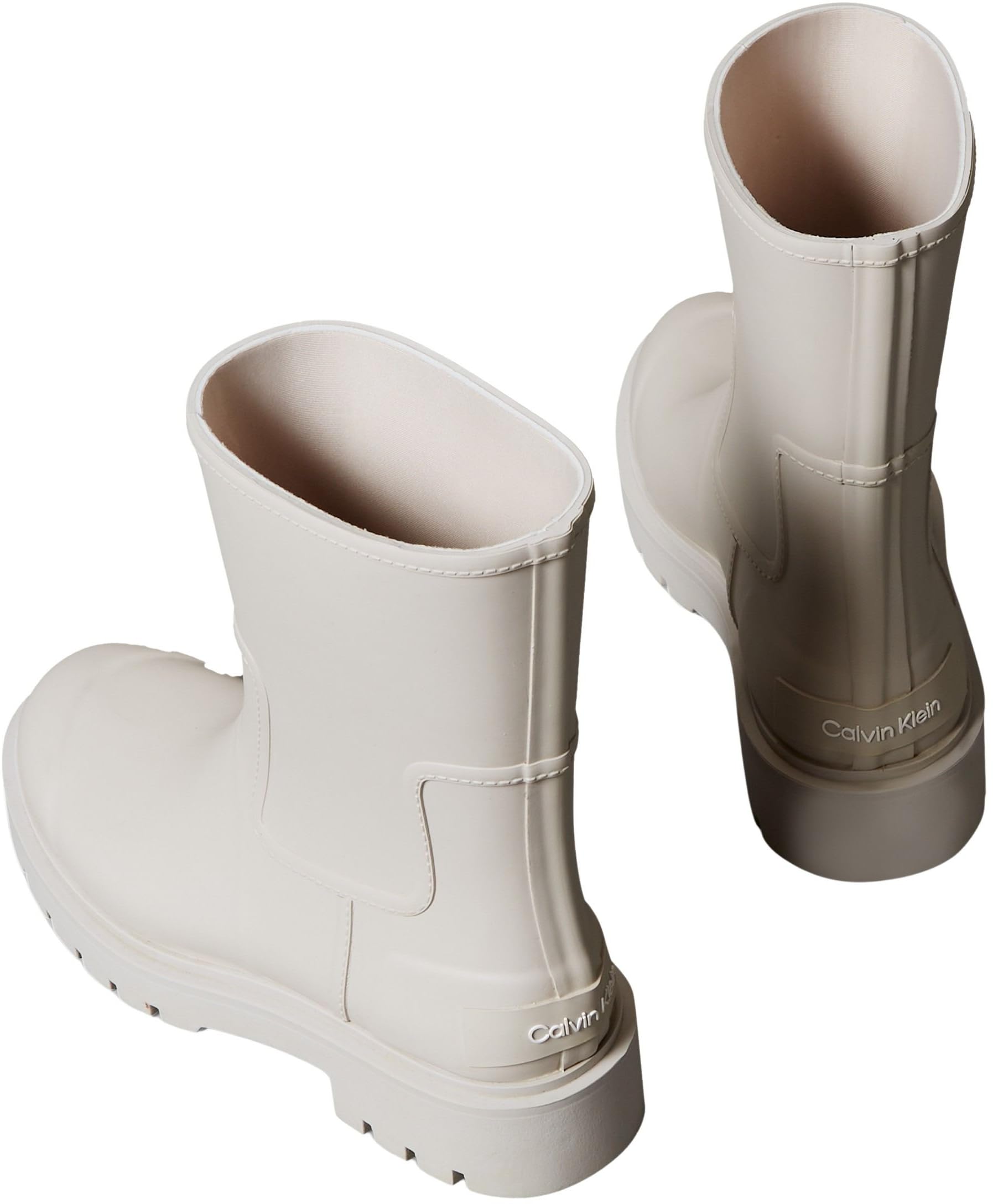 Calvin Klein Damen Gummistiefel Mid Rubber Chunky