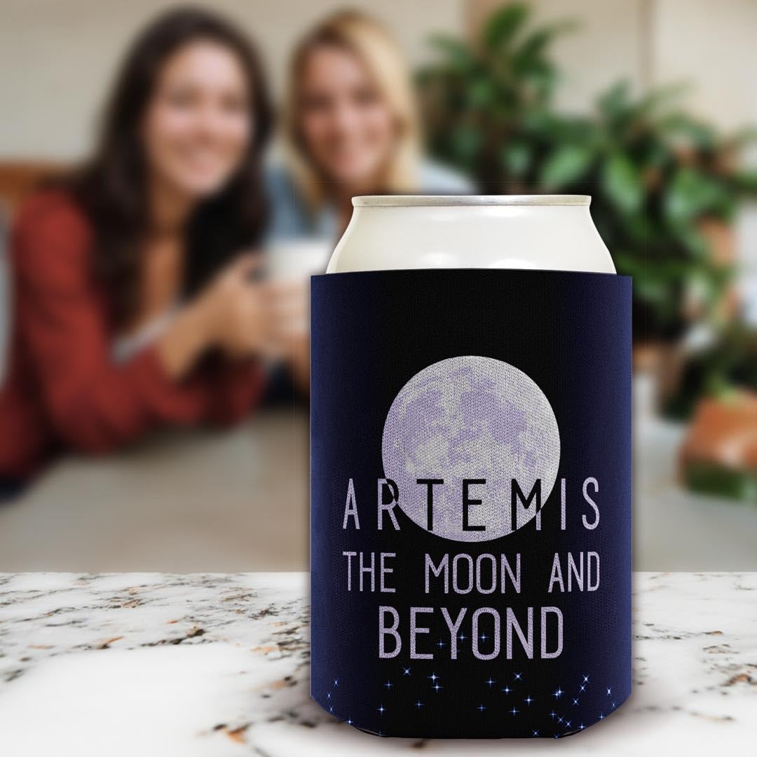 Artemis To The Moon and Beyond Drink Sleeve Cooler - Standard Size - 24-Pack Can Drink Thermocoolers Party Pack