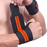 Munhequeira Tensor Par Protetor de Punho Pulso Tendinite Musculação Reforçada