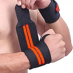 Munhequeira Tensor Par Protetor de Punho Pulso Tendinite Musculação Reforçada