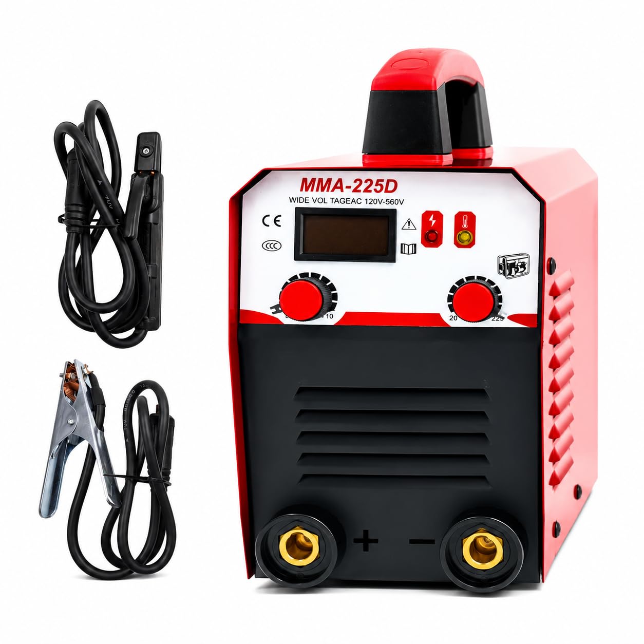 Hillgrove HGCM1210M2 225Amp Arc Force Control, AC, Anti Stick, Hot Start Function Rod Digital Display IGBT Based VRD Technology MMA Inverter Welding Kit Machine-image-15