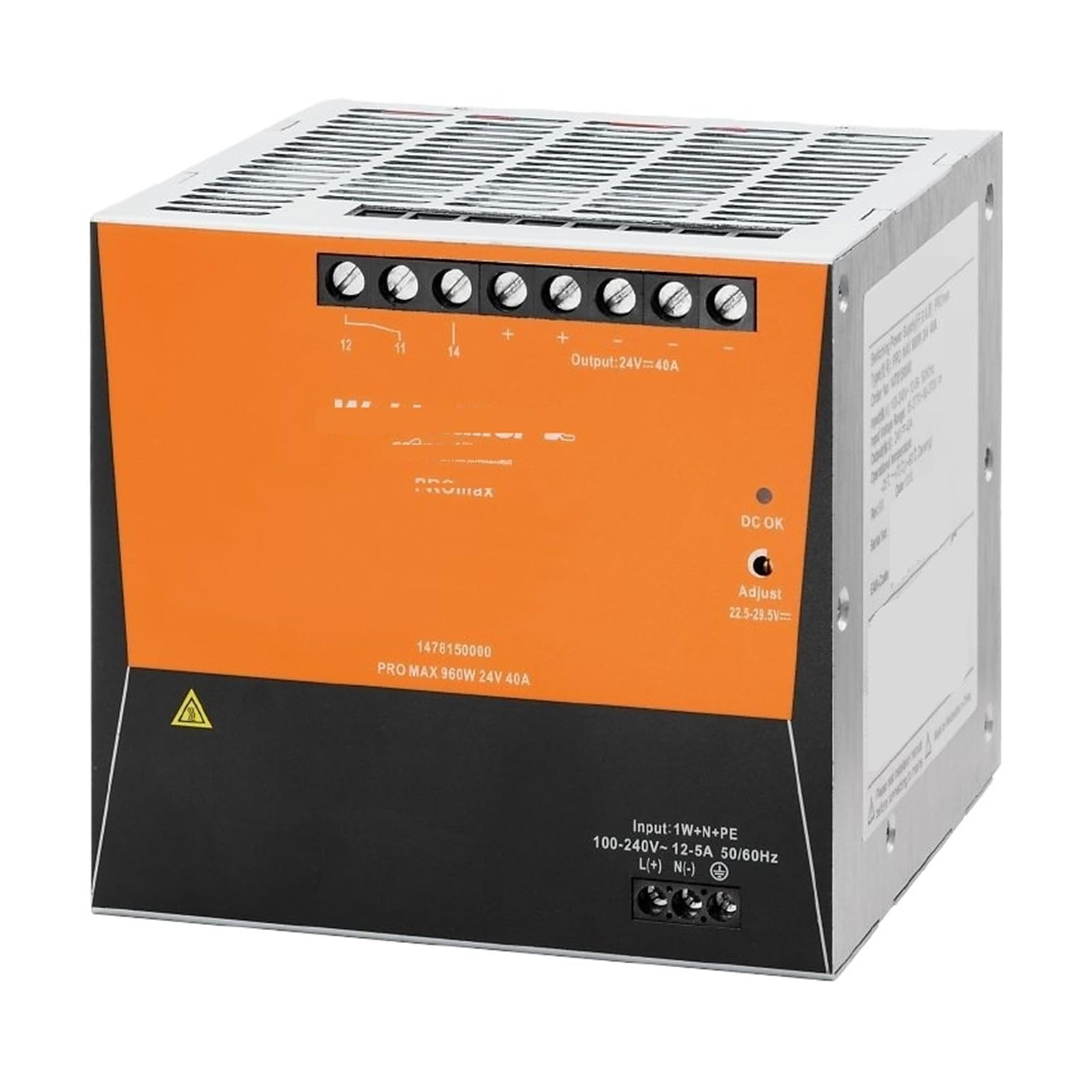 1478150000 Bloc d'alimentation à découpage 960W 24V 40A