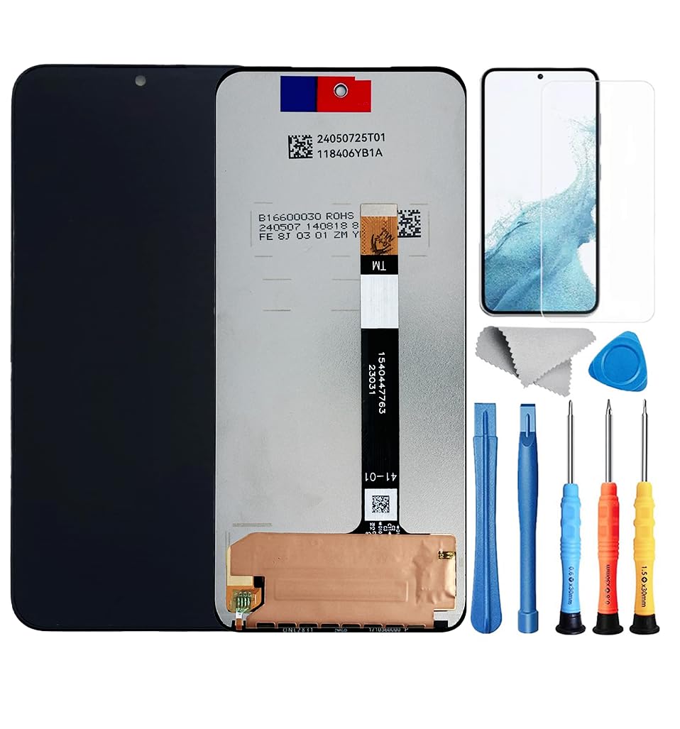 WINCGYCG for Motorola G Stylus 5G 2023 Screen Replacement for Moto G Stylus 5G 2023 XT2315 XT2315-1 XT2315-2 LCD Display Touch digitizer Screen Assembly Part with Tools 6.5 inch Black with Frame