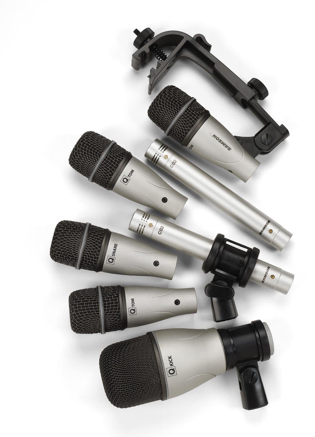 SAMSON AUDIO ドラム用マイクセット 7kit サムソン 動作確認済み Amazon.com: Samson 7kit 7-Piece Drum Mic Set : Musical