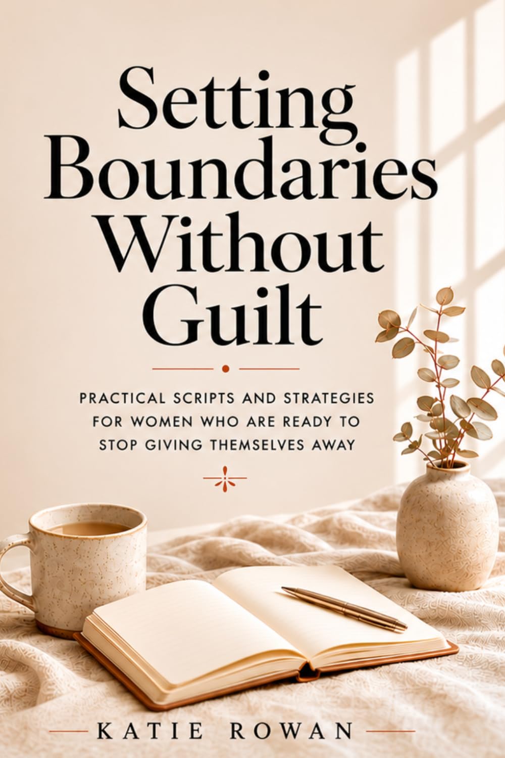 Setting Boundaries Without Guilt: Practical Scripts and Strategies for Women Who Are Ready to Stop Giving Themselves Away