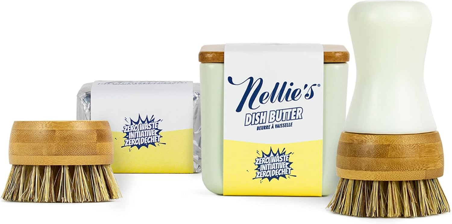 Nellie's Dish Butter/Brush Bundle Comes with Dish