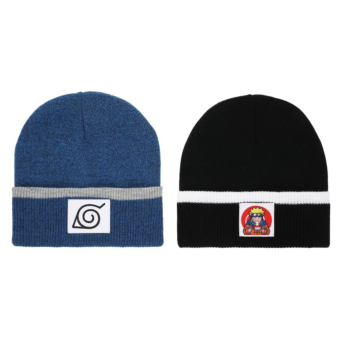 Bonnet Naruto idéal pour le collège et les sorties d'hiver en lot de 2