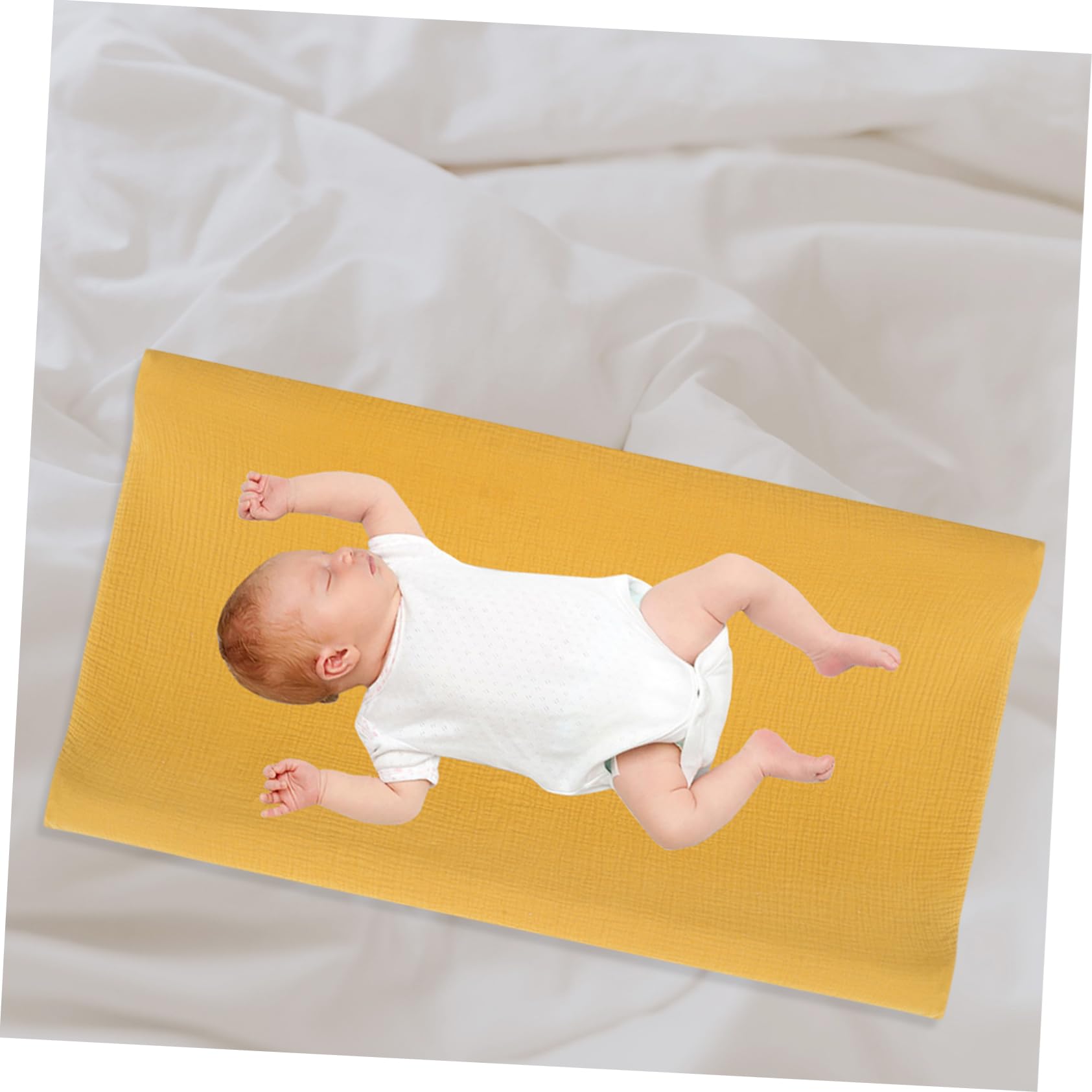 HAPINARY Elastic Diaper Changing Pad Covers Washable Removable Waterproof Sheets