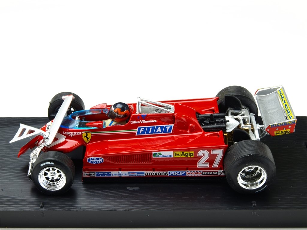Ferrari 126CK Turbo 1981 Gilles Villeneuve Giro 55-56 1:43 2008
