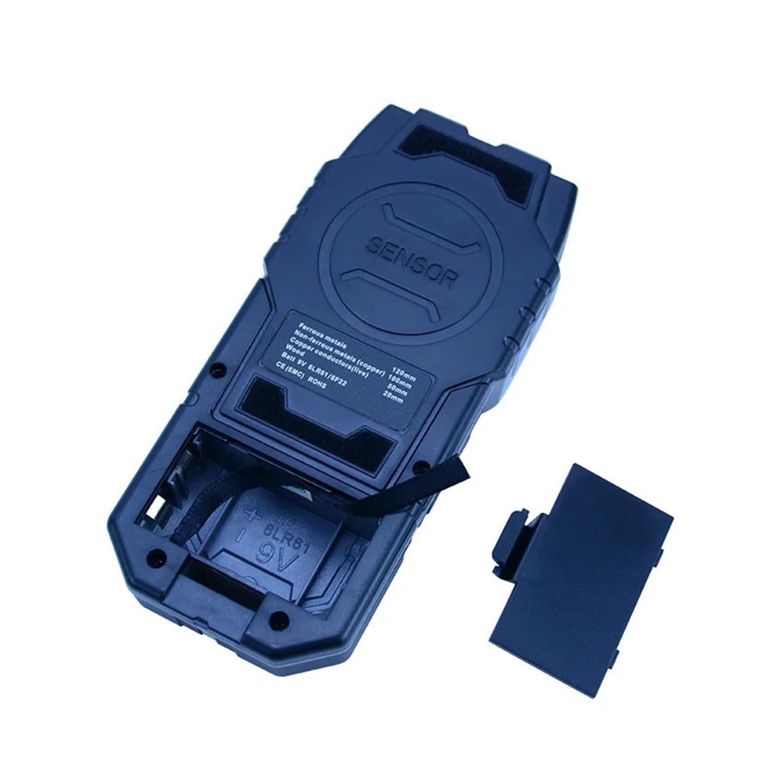 Skaner Ścienny 120mm Do Drewna/metalu/przewodów Pod Napięciem/rura Miedziana Detektor W Ścianie Czujnik Kołka Podświetlenie LCD Dokładnie Szybko Lokalizuje