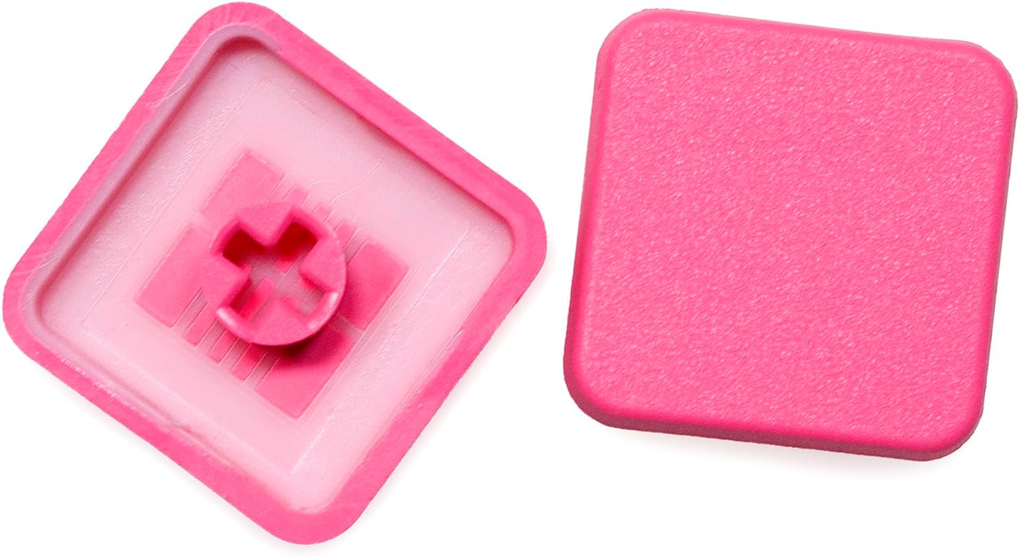 KPREPUBLIC Taihao Low Profile Cyan Keycap Thins Low Profile Keycaps for Gaming Mechanical Keyboard Kailh Choc 1350 or MX Switch (LP Magenta for Choc Keycap Set x1)