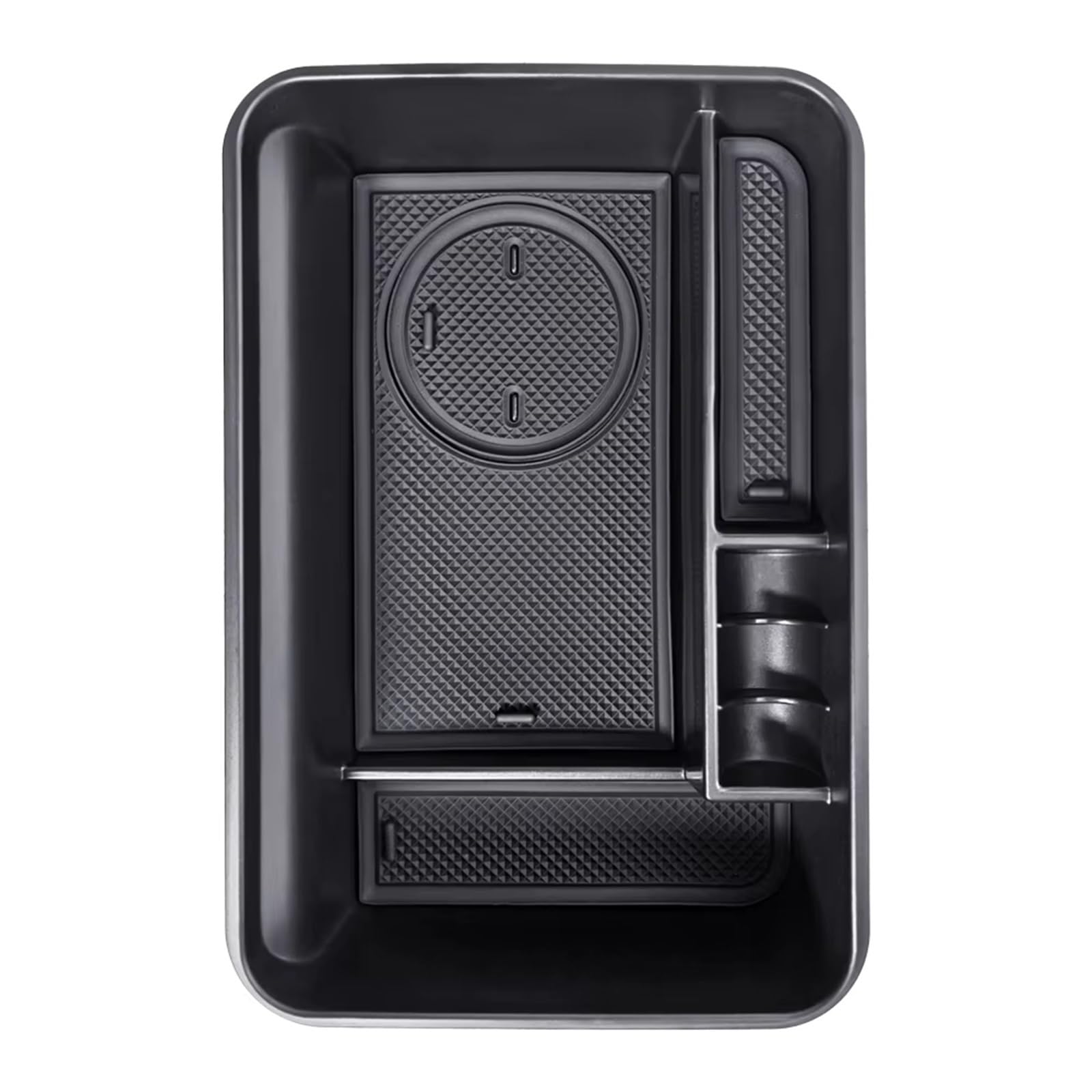 KYTGIOL Car Storage Organizer Compatible With Nissan For Patrol Y62 2010-2018 Car Armrest Storage Box Center Console Organize Tray Storage Box Tidying Accessories