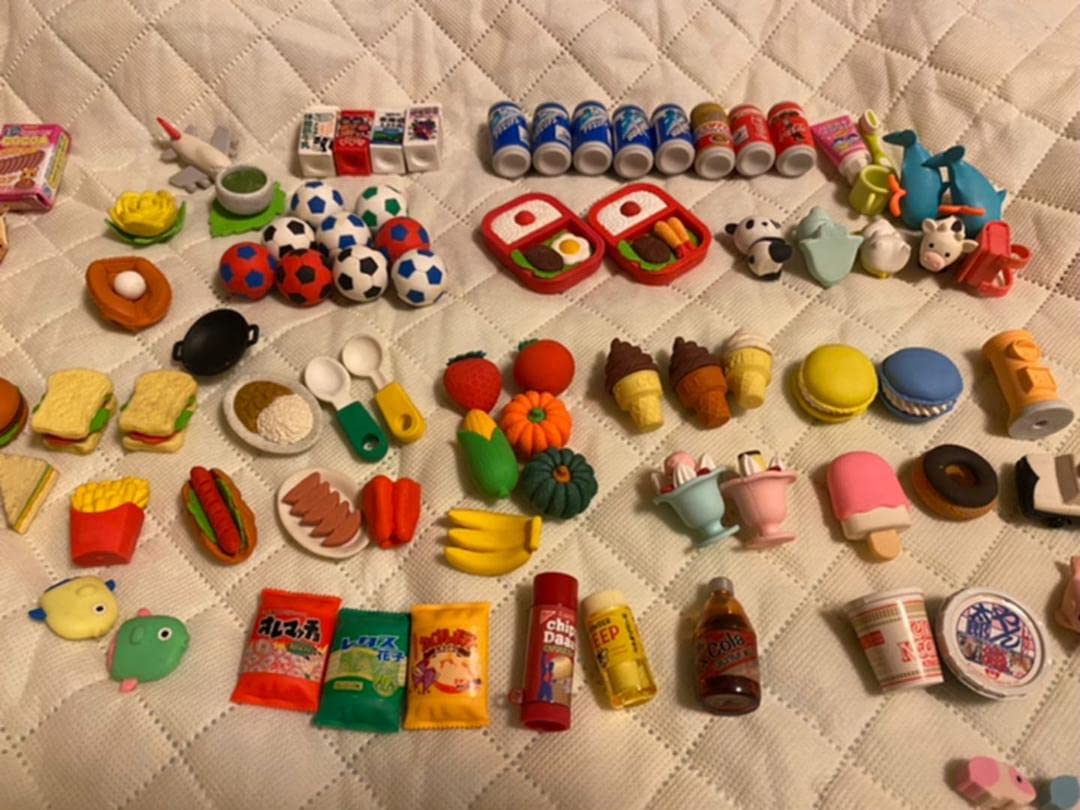 おもしろ消しゴム レトロ レア イワコー 夢のある など 約800点 Amazon