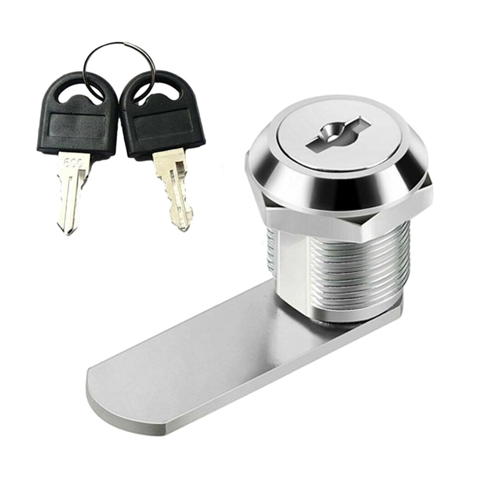 Kjbdqqh 20Mm Cam Lock 16/20/25/30Mm Cam Lock Security Door Mail Box Furniture Locker Drawer Cabinet Locks With 2 Keys For Office Desk Letter For Cupboard(20Mm)