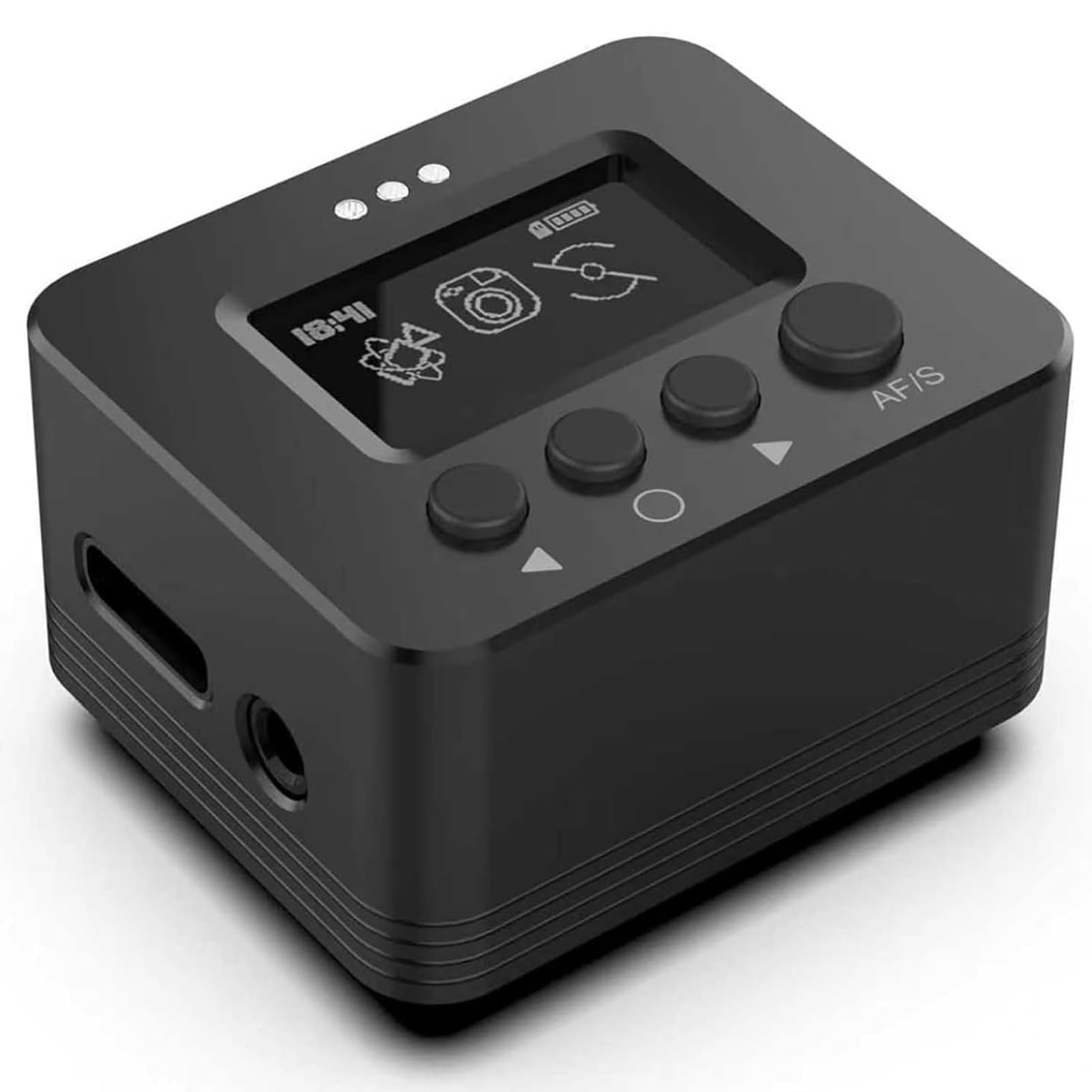 Giroscopio stabilizzatore per fotocamera, stabilizzatore esterno con attacco Cold Shoe, ricaricabile, batteria 35H per vlogging, video d'azione, modalità di scatto versatili