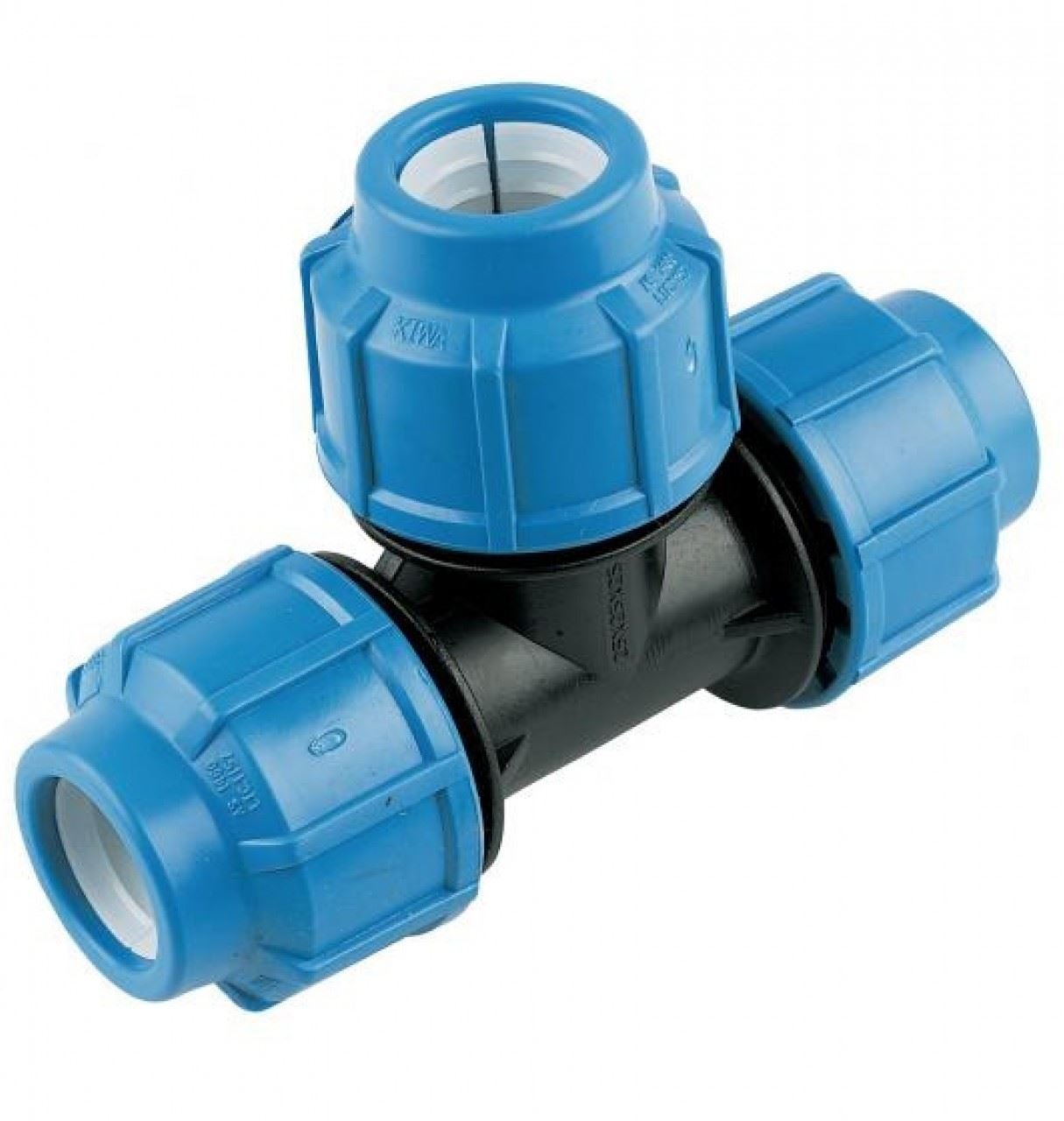 FLOPLAST MDPE 25mm x 25mm x 20mm Reducing Tee