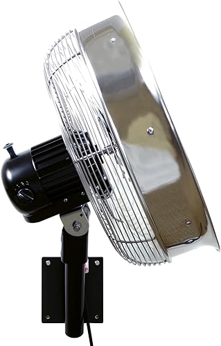 Miniatura 22 de HydroMist F10-14-006 - Ventilador oscilante de pared (24 pulgadas), 18", Blanco