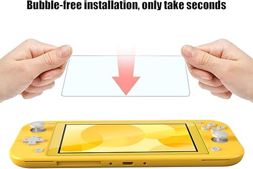 Miniatura 7 de JOTO 3 Pack Screen Protector for Nintendo Switch Lite, Tempered Glass Screen Film Guard Rounded Edge Real Glass Screen Protector for Switch Lite 2019