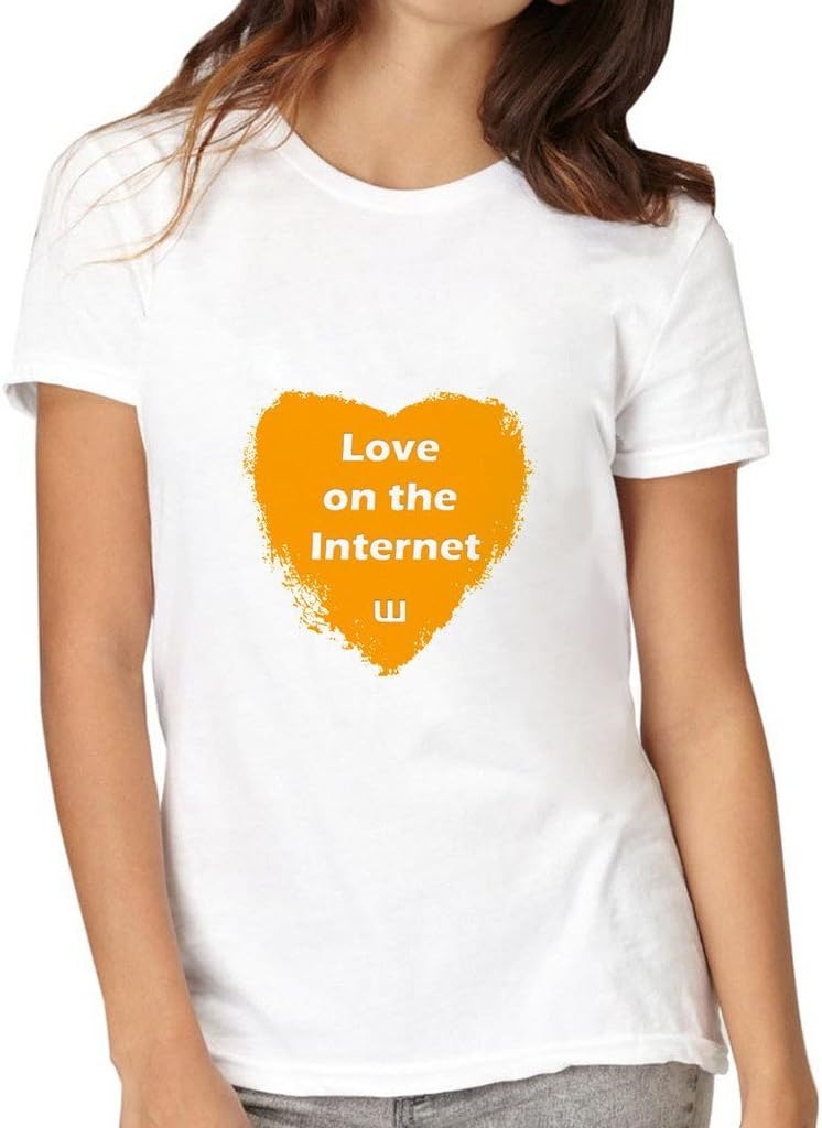 Young and Beautiful Hot Fashion Love On The Internet - Wattpad Tshirts White Size Small