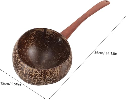 Miniatura 5 de Cuchara de agua Cuchara de baño Dipper Sauna Cuchara Ceremonia de té Cucharón Cucharón de agua Cuchara Cuchara Enjuague Champú Enjuague Escaleras de