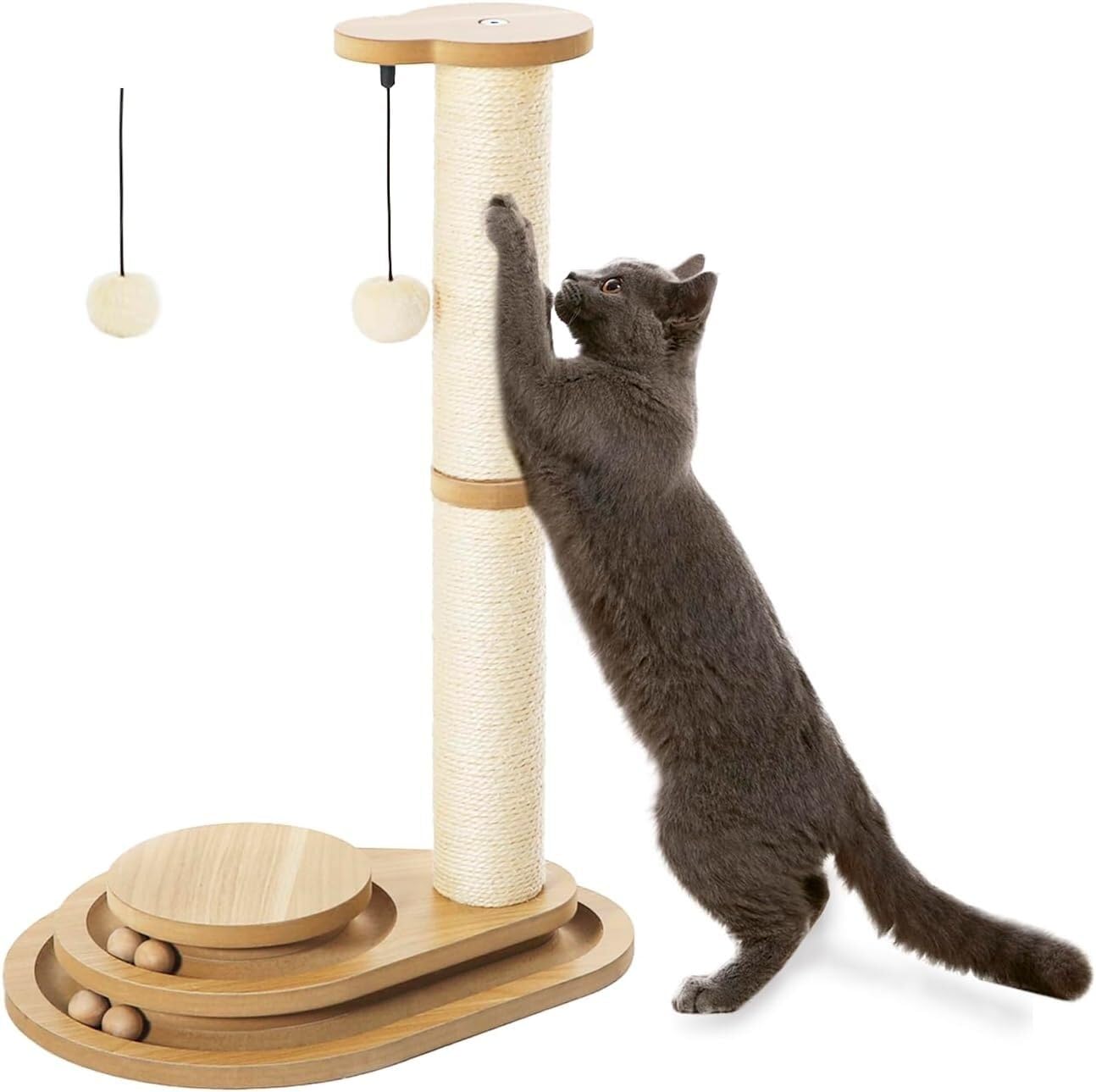 FJJRTWDG Exquisite Sisal Cat Gripper Post, Artificial Pet Gripper, Suitable for Indoor Pets Suitable for Indoor Pets(14.96
