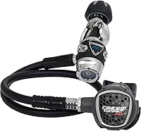 Vista 4 de Cressi - Regulador de buceo ideal para principiantes y viajeros - Diafragma hiperequilibrado 1ª etapa, 2ª etapa compacta - MC9-SC/Compact Pro