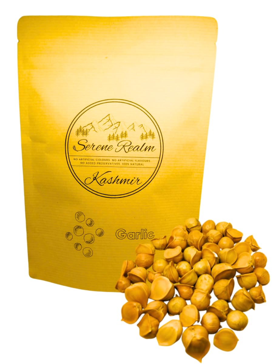Serene Realm | Kashmiri Garlic 250gm | Kashmiri Lehsun | Mountain Garlic (B0CGRNKFP9) Amazon Price History, Amazon Price Tracker